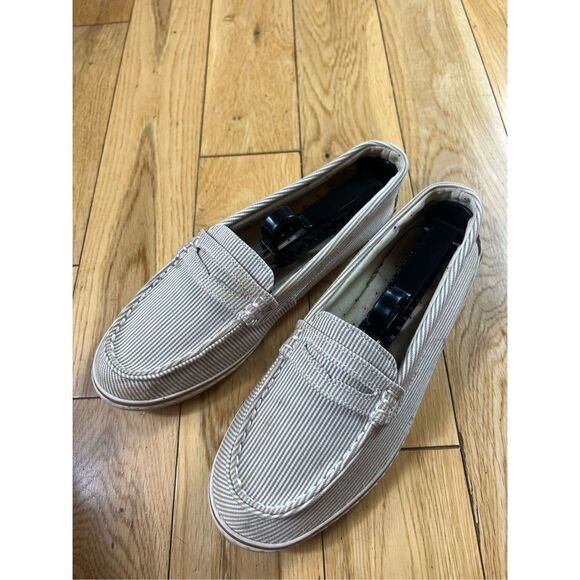 Sperry Womens Striped Loafers Size 7.5M - Picture 2 of 4